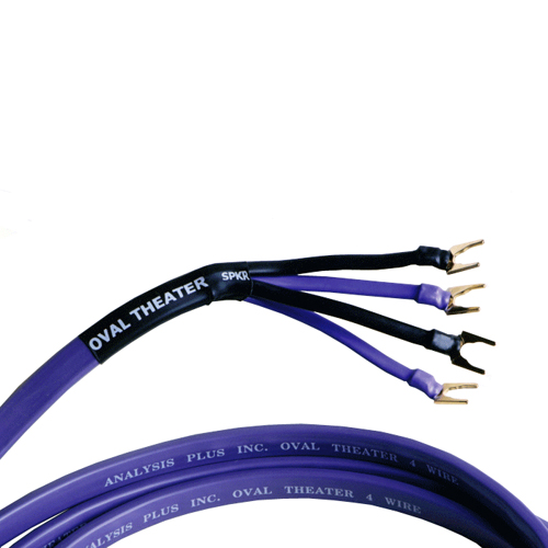 Кабель акустический готовый Analysis-Plus Bi-Theater 4 Wire Bi-Wire 12 ft/3.6 m